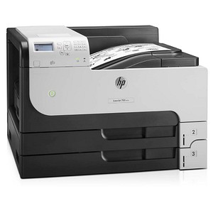 HP LaserJet Enterprise 700 M712dn Laserdrucker grau