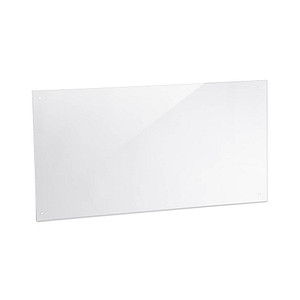 relaxdays Spritzschutz Küche transparent 90,0 x 0,6 x 50,0 cm