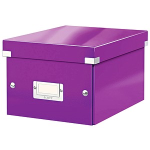 LEITZ Click & Store Aufbewahrungsbox 7,4 l violett 21,6 x 28,2 x 16,0 cm