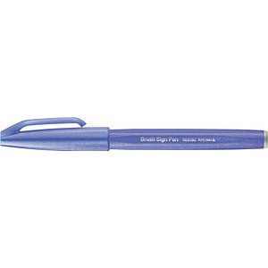 4902506365101 - Kalligrafiestift Sign Pen Brush - Pinselspitze blauviolett 4902506365101 SES15C-V2X