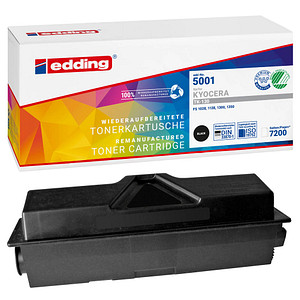 Image of edding EDD-5001 schwarz Toner kompatibel zu KYOCERA TK-130