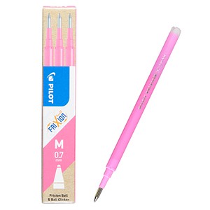 Pilot Tintenrollerminen Frixion BLS-FR7 pink 0,4 mm 4902505358142 Pilot 3 Stück