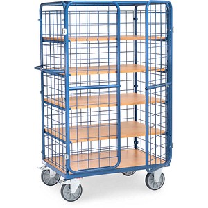 fetra Etagenwagen 8582-3DE blau 73,0 cm³ x 116,9 cm x 180,0 cm