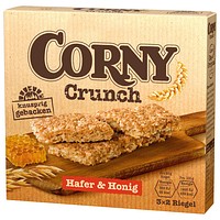 6 CORNY Müsliriegel Crunch Hafer & Honig 6 CORNY Müsliriegel Crunch Hafer & Honig