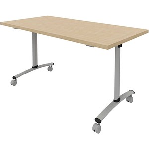 Flip-up Mehrzwecktisch eiche rechteckig