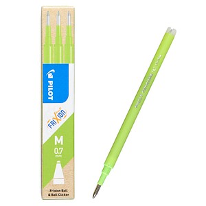 Pilot FriXion Tintenroller Mine 0,4 mm Hellgrün 3 Stück