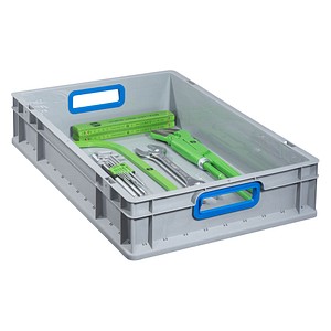 4005187567601 - Aufbewahrungsbox ProfiPlus 456760 237 Liter für A3 außen 600x400x120mm Kunststoff grau blau 4005187567601 Allit 4005187567601 - Aufbewahrungsbox ProfiPlus 456760 237 Liter für A3 außen 600x400x120mm Kunststoff grau blau 4005187567601 Allit