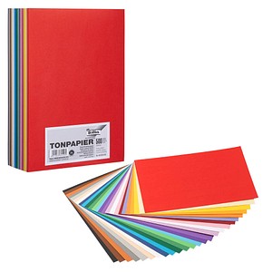Tonpapier farbsortiert DIN A4 130,0 g/qm