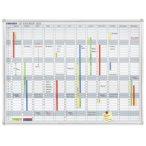FRANKEN JetKalender® 1203 Jahresplaner, Monatseinteilung 120,0 x 90,0 cm