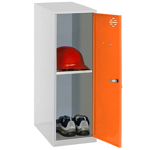 8425437116704 - Spind SIMONLOCKER DISM grau orange 8425437116704 1 Schließfach 300 x 500 x 915 cm 8425437116704 Simonrack