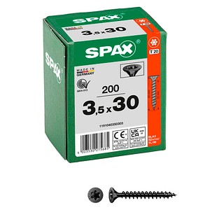 4003530275685 - Universalschrauben T20 Senkkopf BLAX 1191040350303 35 mm x 30 mm 4003530275685 200 Stück