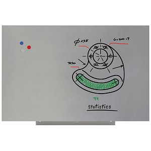 Rocada Whiteboard Skin Pro, 6520PRO-9006, 115x75cm, kunststoffbeschichtet, rahmenlos 8427951652041 Rocada