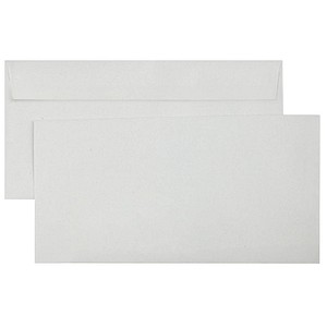 0726529059021 - Briefumschläge DIN lang ohne Fenster grau haftklebend 0726529059021 1000 Stück