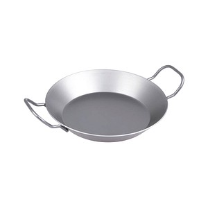 4008256034097 - Bratpfanne BBQ Eisenpfanne mit 2 Griffen 2 mm Stärke Ø 24cm