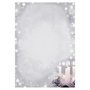 SIGEL Weihnachtsbriefpapier Christmas Silence Motiv DIN A4 90 g/qm 100 Blatt