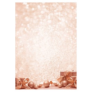 Weihnachtsbriefpapier Golden Dream Motiv DIN A4 90 g/qm 100 Blatt