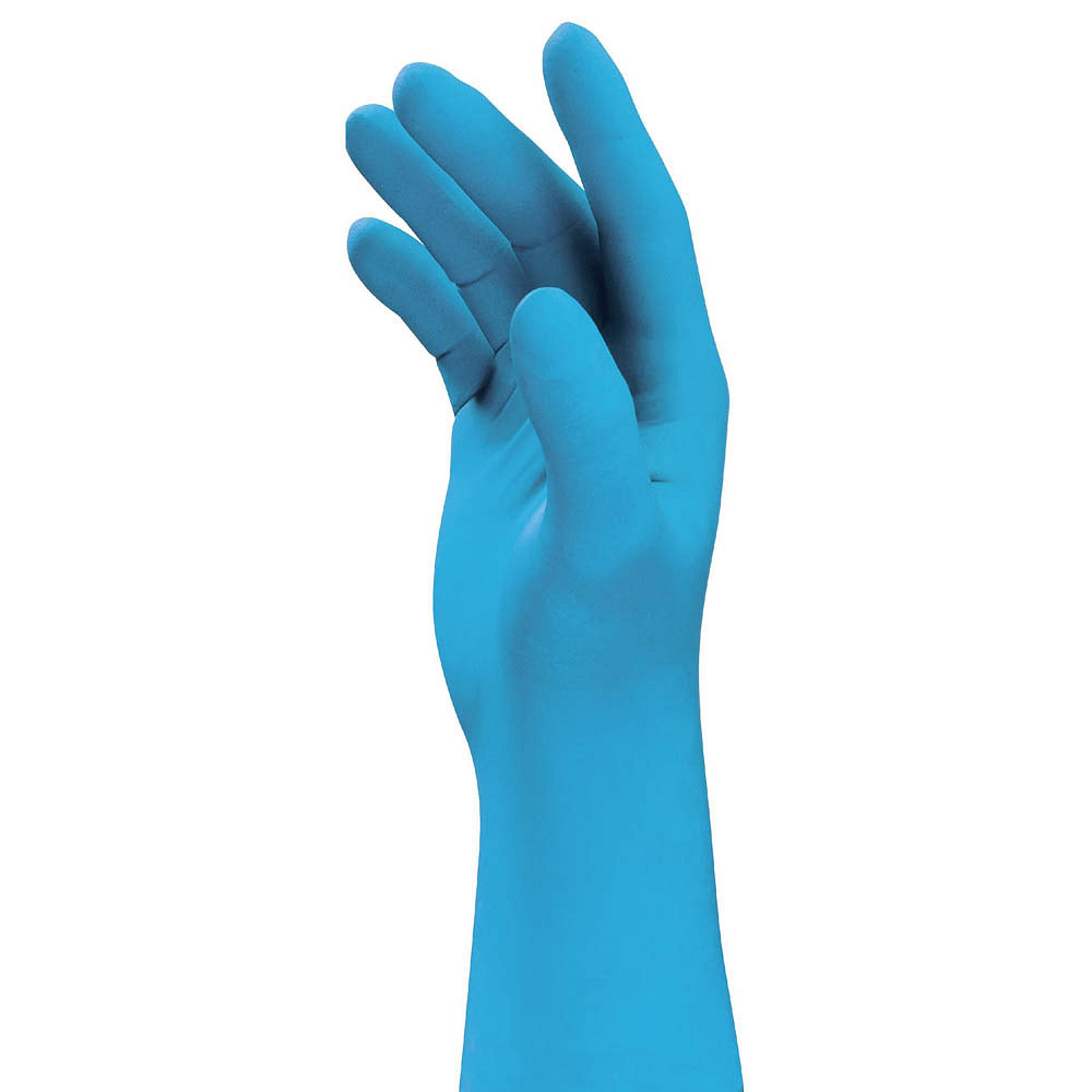 uvex unisex Einmalhandschuhe u-fit blau Größe M 100 St.