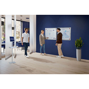 4016946706797 - Schaukasten ECO 15 x A4 Korkrückwand braun silber pinnbar 4016946706797 Franken 4016946706797 - Schaukasten ECO 15 x A4 Korkrückwand braun silber pinnbar 4016946706797 Franken