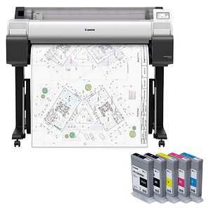 4549292221152 - imagePROGRAF TM-340 - 914 mm (36) Großformatdrucker - Farbe - Tintenstrahl - Rolle (917 cm) - Gigabit LAN Wi-Fi(n) USB 20-Host