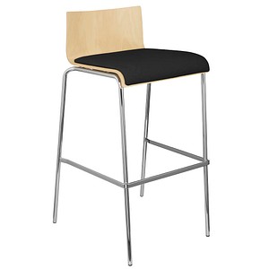 CURVEis1 Barhocker schwarz