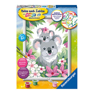 4005556289844 - Malen nach Zahlen RAVENSBURGER Süße Koalas Malvorlagen bunt Kinder Basteln Malen Kosmetik Schmuck Made in Europe FSC - schützt Wald weltweit 4005556289844 - Malen nach Zahlen RAVENSBURGER Süße Koalas Malvorlagen bunt Kinder Basteln Malen Kosmetik Schmuck Made in Europe FSC - schützt Wald weltweit