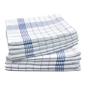 4021523078983 - Dyckhoff Geschirrtücher Karo blau 500 x 700 cm 10 St