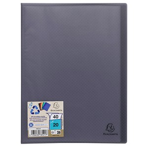 3130630785217 - Sichtbuch Recycling 78521E schwarz A4 mit 20 Hüllen Polypropylen (PP) 3130630785217 Exacompta
