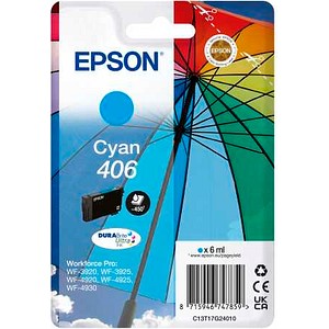 Epson , Druckerpatrone, Sglpack Cy 406 Umbrella Durabrite Ultra - Bild 5