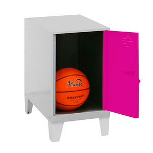 8425437121173 - Spind SIMONLOCKER DISM grau pink 8425437121173 1 Schließfach 400 x 500 x 575 cm 8425437121173 Simonrack