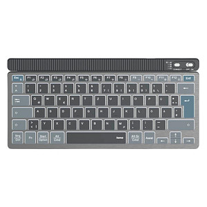 4047443520494 - WK-700 Tastatur kabellos grau 4047443520494 Hama