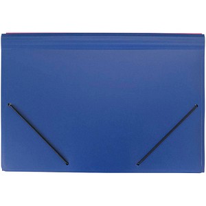 4250037413892 - Fächermappe 70009-40 A4 mit 12 Fächern 12-teilig blanko Kunststoff blau 4250037413892 FolderSys