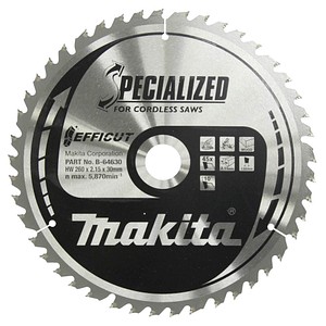 Image of makita B-64630 EFFICUT Kreissägeblatt 260,0 mm, 45 Zähne