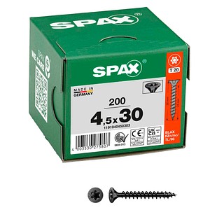 4003530275807 - Universalschrauben T20 Senkkopf BLAX 1191040450303 45 mm x 30 mm 4003530275807 200 Stück