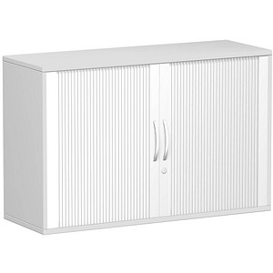 4038933486734 - Flex Rollladenschrank lichtgrau silber 1 Fachboden 1200 x 425 x 720 cm