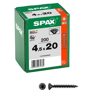 4003530275784 - Universalschrauben T20 Senkkopf BLAX 1191040450203 45 mm x 20 mm 4003530275784 200 Stück