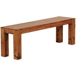 WOHNLING Sitzbank WL1.436 sheesham Holz 140,0 cm