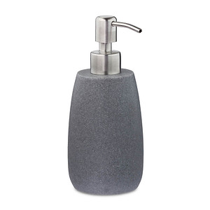 relaxdays Seifenspender 10031061_111 grau Polyresin 300,0 ml