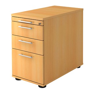 4032062194577 - Prokura Standcontainer buche 4 Auszüge 428 x 800 x 720 - 760 cm