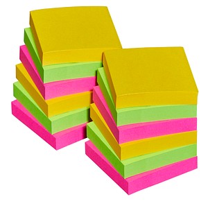 Post-it® Super Sticky Rio de Janeiro Haftnotizen extrastark 654MTDR farbsortiert 12 Blöcke