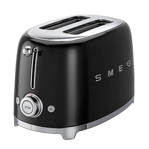 smeg TSF01BLEU Toaster schwarz