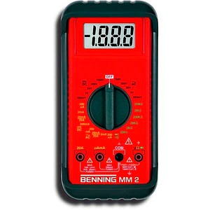 4014651000520 - Benning Elektrotechnik Und - Multimeter mm 2 01 mV-750 v AC01 mV-1000 v dc rms benning mm ii 044028