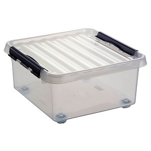 Aufbewahrungsbox 18,0 l transparent 40,0 x 40,0 x 20,0 cm