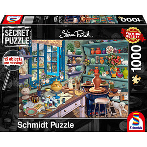 Schmidt Steve Read – Secret Puzzle Künstler-Atelier Puzzle, 1000 Teile