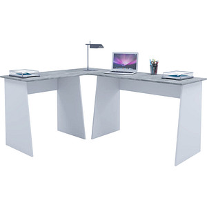 4051814354885 - Computertisch Eckschreibtisch Maße Gesamtset ca H 74 x B 135 x T 105 cm stylische Seitenteile Schreibtisch – Masola 4051814354885 - Computertisch Eckschreibtisch Maße Gesamtset ca H 74 x B 135 x T 105 cm stylische Seitenteile Schreibtisch – Masola