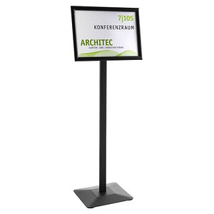 4068243055603 - Infoständer FLEX schwarz DIN A3 297 x 420 x 1100 cm 1 St