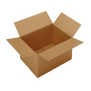 Nestler Wellpapp-Faltkartons 1-wellig braun 41,0 x 21,0 x 23,7 cm Außenmaß, 20 St.