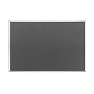 magnetoplan Pinnwand 60,0 x 45,0 cm Textil grau