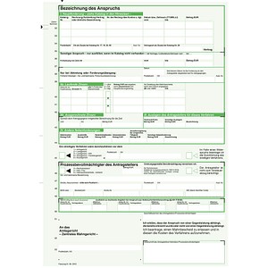 4002871070508 - Mahnbescheid maschinell 2-fach selbstdurchschreibend neutral 21cmx24Z 4002871070508 25 Stück 4002871070508 - Mahnbescheid maschinell 2-fach selbstdurchschreibend neutral 21cmx24Z 4002871070508 25 Stück