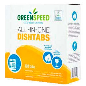 GREENSPEED™ Spülmaschinentabs - 100 Stück - Citrusduft