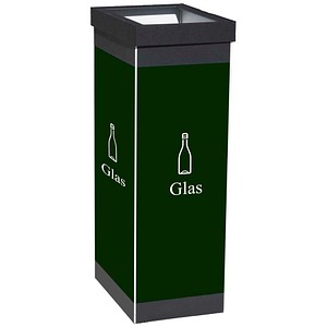 3660141966817 - Mülleimer 600 l schwarz grün 1 St